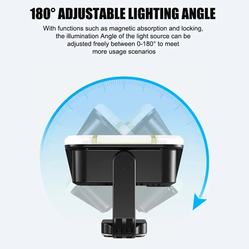JMARY FM-328R Luce video portatile con temperatura del colore regolabile per campeggio esterno a LED