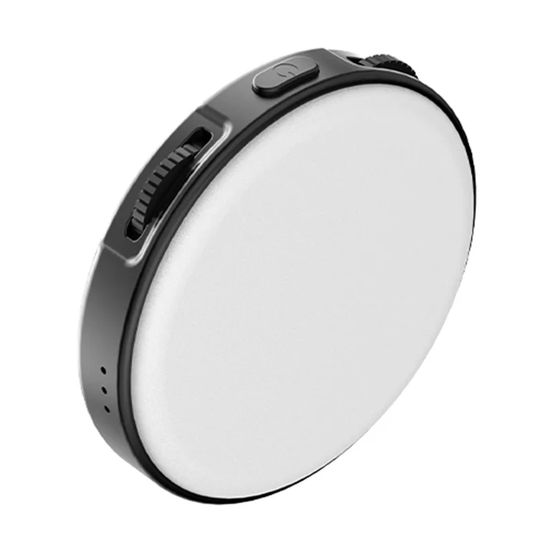 VRIG FD-03 Luz de Preenchimento LED Magnética para Smartphone com Brilho e Temperatura de Cor Ajustáveis - Preto