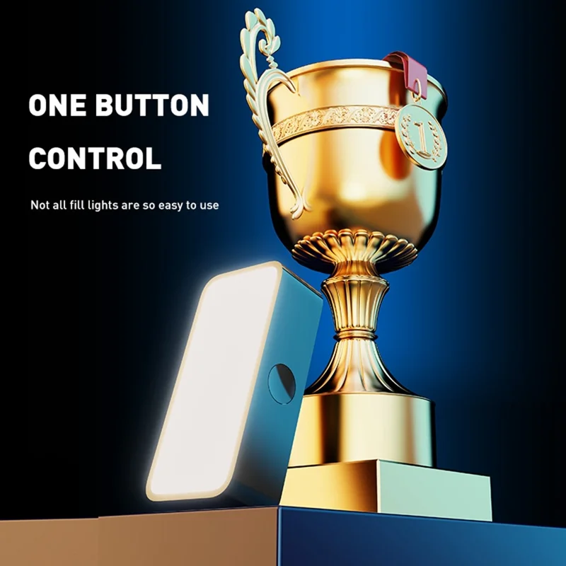 A8 Mini magnetyczna wypełniająca latarka kieszeniowa, oświetlenie LED do fotografii telefonem, streamingu wideo, przenośna - Czarny