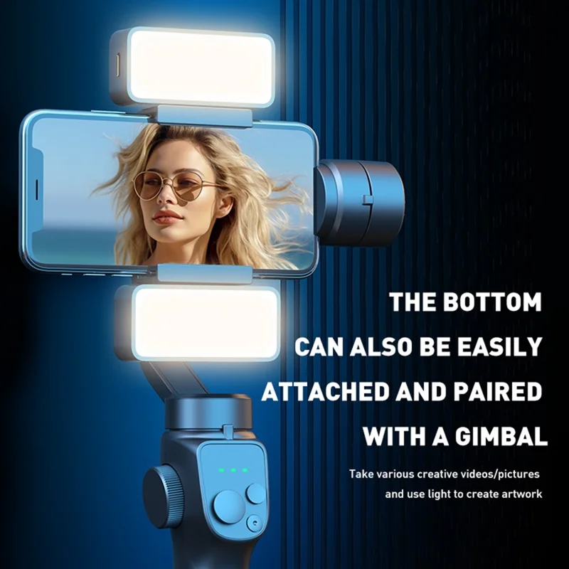 A8 Mini Magnetic Pocket Fill Light Phone Photography Video Streaming Portable LED Light - White