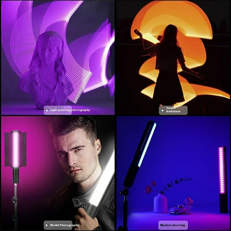 VLOGLITE B20RGB Handheld RGB Photography Light Stick 20 Modes 1800K - 9000K Magnetic LED Fill Light