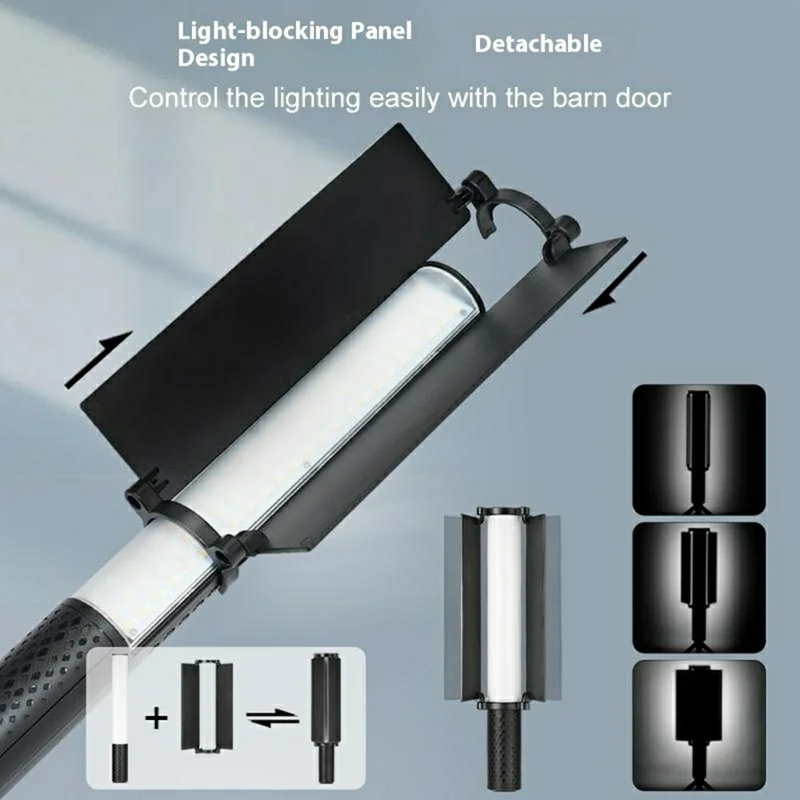 VLOGLITE B20RGB Handheld RGB Photography Light Stick 20 Modes 1800K - 9000K Magnetic LED Fill Light