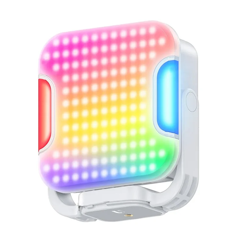 JMARY FM-428RGB Lampe de remplissage magnétique Lumière LED RGB portable avec fonction banque d'alimentation pour photographie / vidéographie