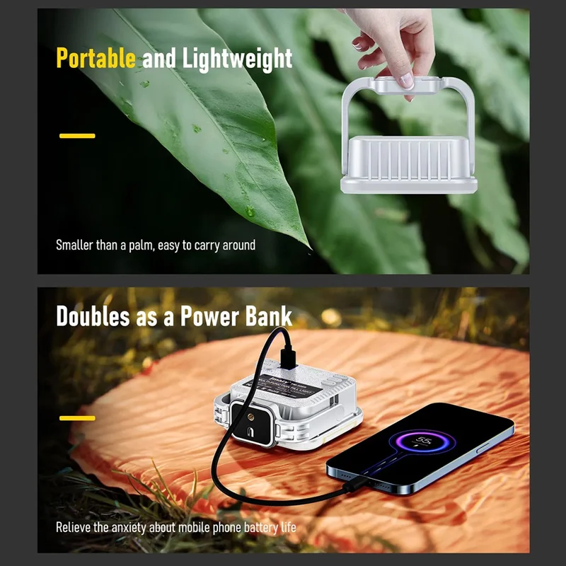 JMARY FM-428RGB Lampe de remplissage magnétique Lumière LED RGB portable avec fonction banque d'alimentation pour photographie / vidéographie