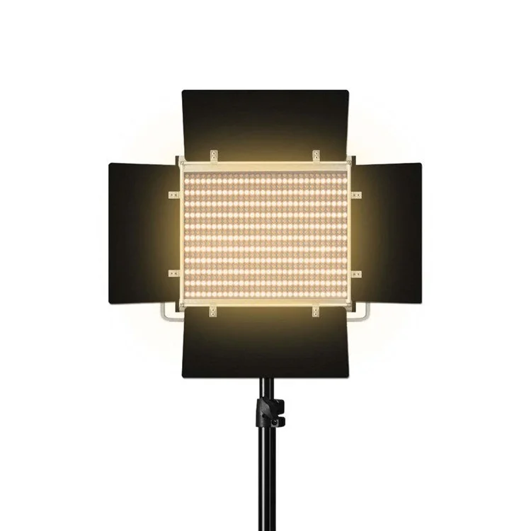 VLOGLITE W660S LED Video Light with Tripod Stand 3200-6500K Photography Studio Lighting for Video Film Recording - EU Plug
