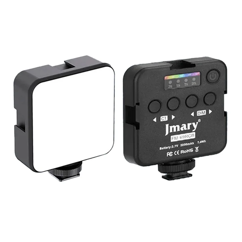 JMARY FM-69RGB мини RGB видео свет камеры Свет фотографии освещения Регулируемая лампа