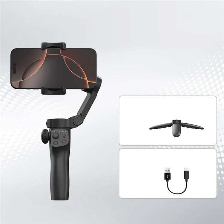 XIAOMIYOUPIN FUNSNAP CM8 Stabilizzatore cardanico pieghevole a 3 assi anti-scuotimento per riprese vlog, versione base