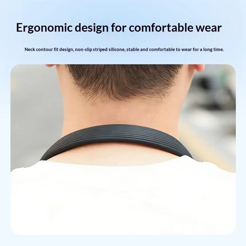 VRIG AC-82 360 Degree Ball Head Magnetic Neck Mount Bracket for Insta360 Ace  /  Pro  /  Pro 2  /  X5  /  X4 Air Quick Release Adjustable Bracket - Black