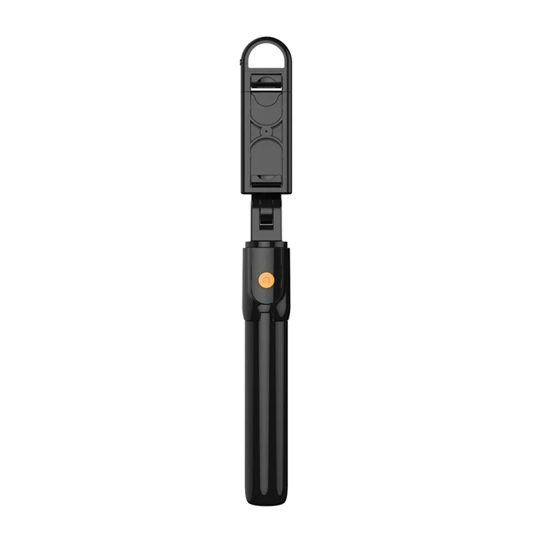 SELFIESHOW K10S Temporizador Automático de Alta Gama Mando a Distancia Universal para Teléfono Móvil con Trípode y Función de Luz de Relleno - Negro