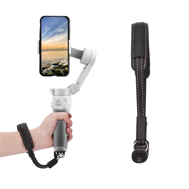 max2672 max2673 EWB7404 Belt Lanyard Wrist Strap Remote Controller Shoulder Strap Neck Tape Accessories for DJI OM 4/Osmo Mobile 3 /Osmo Mobile 2 - Preto
