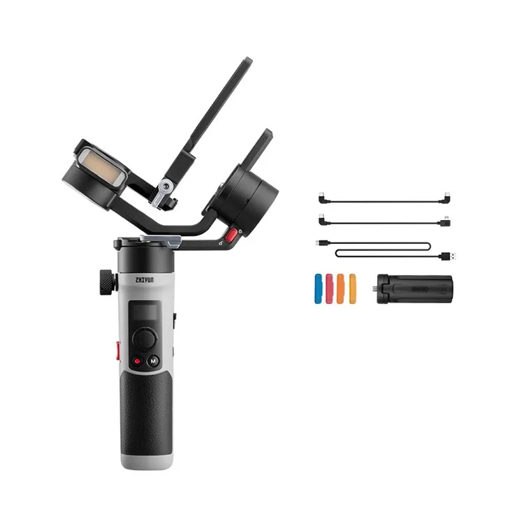 ZHIYUN CRANE-M2S Handheld Gimbal Stabilizer for Mirrorless/Action Camera Portable Tripod Camera Holder for Photography Live-streaming - Standard Version