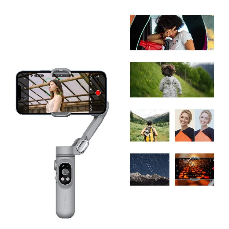 AOCHUAN SMART X 3-Axis Smartphone Stabilizer Handheld Gimbal Stabilizer Portable Tripod Phone Holder for Photography
