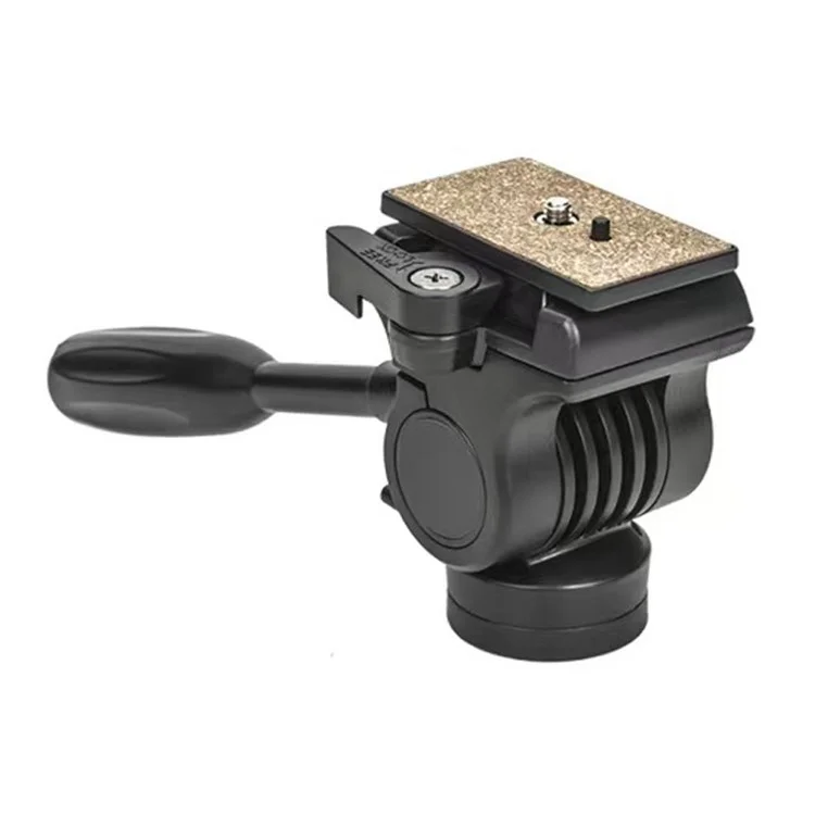YUNTENG VCT-850 1 / 4 Tornillo Interfaz Cámara Videocámara Adaptador Hidráulico Gimbal