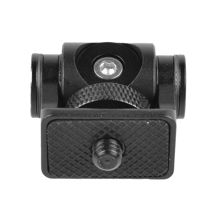 Adaptador de Montagem da Câmera VELEDGE V1 para Mini Monitor Mic Fill Light Ajustável de Metal Gimbal 360 Graus Rotativo