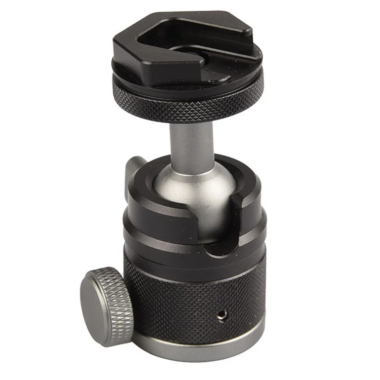 VELEDGE VD-M4 Micro SLR Mount Adapter Mini Metal Ball Gimbal com Sapata Fria, Acessórios para Câmera
