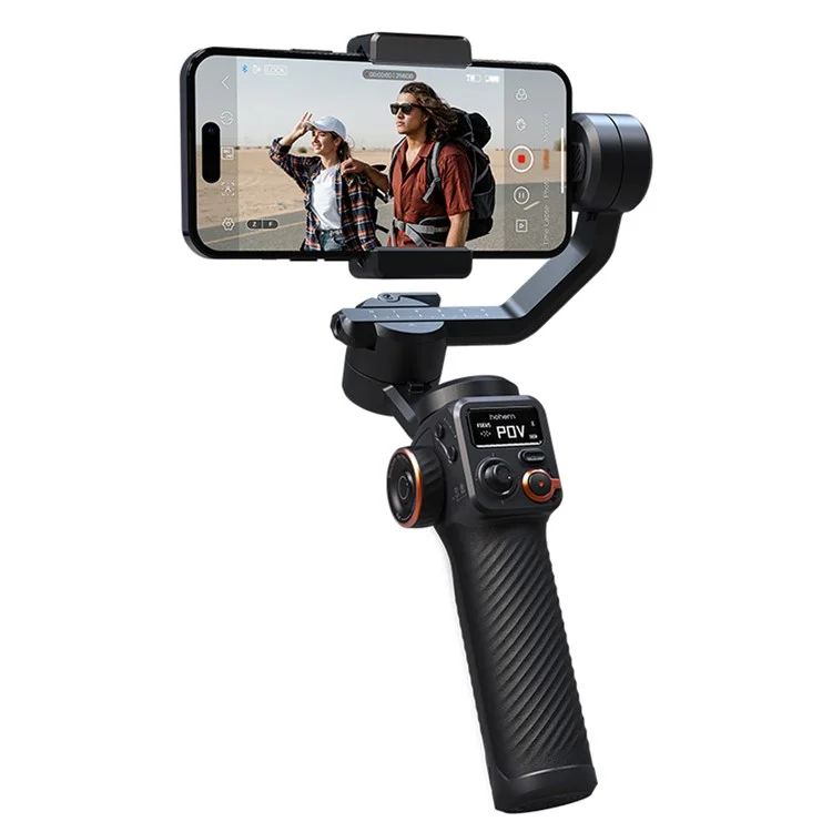 HOHEM iSteady M6 Anti-shake Gimbal Phone Holder Live Streaming Handheld Stabilizer (CE Certified)