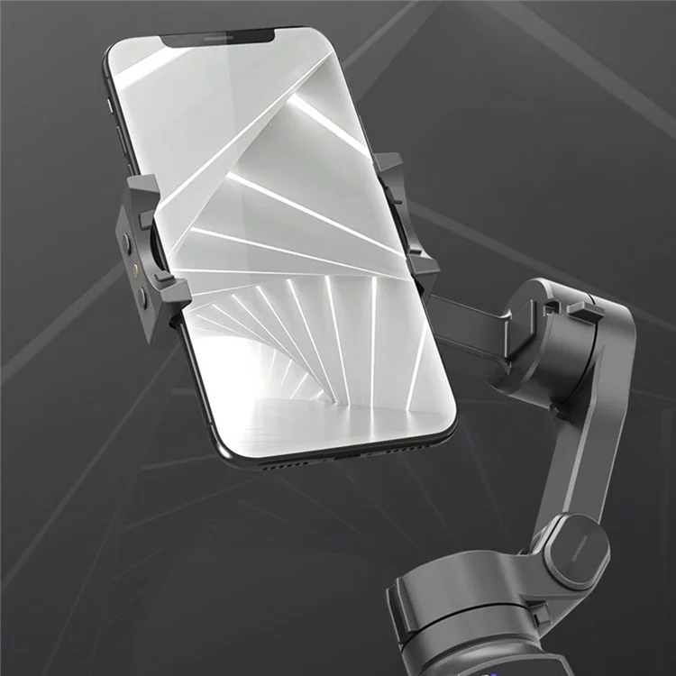 L9 Smartphone Gimbal Stabilizer Foldable Anti-Shake Phone Gimbal Built-in Extension Rod for Video Recording Vlog