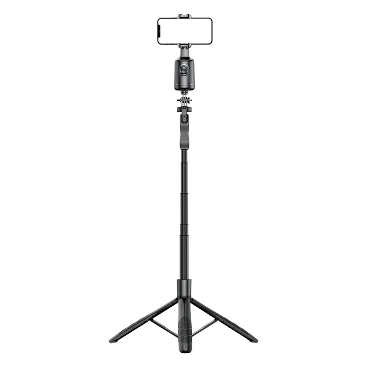 P01 pro 360-Degree Intelligent Tracking Gimbal Camera com Cold Shoe Portable Gimbal Stabilizer - Preto