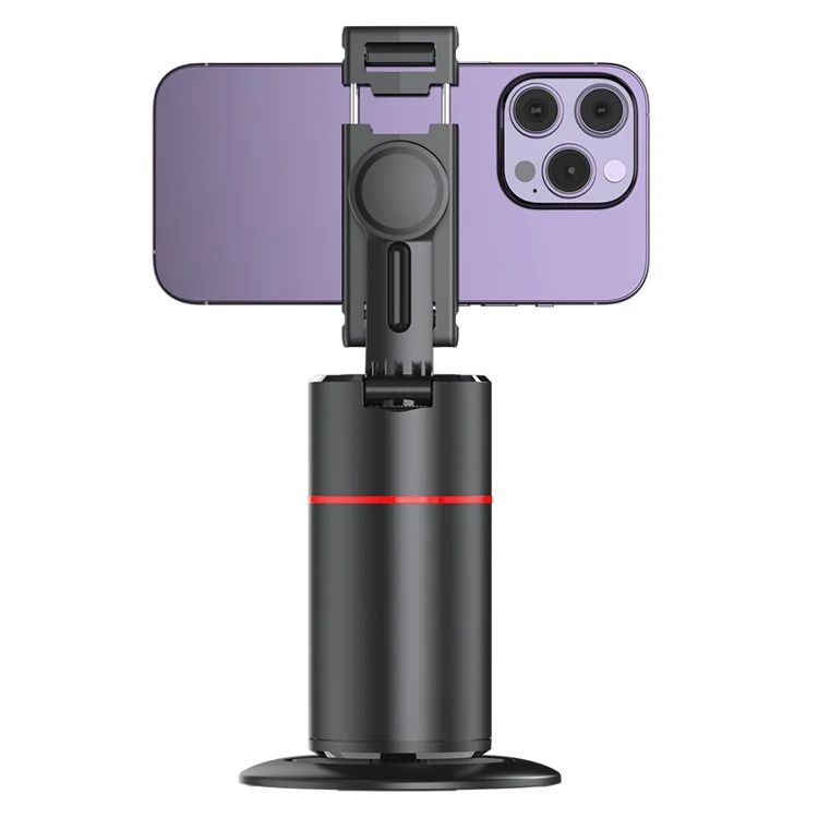 P02 Bureau Direct Streaming Gimbal Caméra Panoramique Suivre Trépied 360 degrés Reconnaissance Faciale IA Stabilisateur