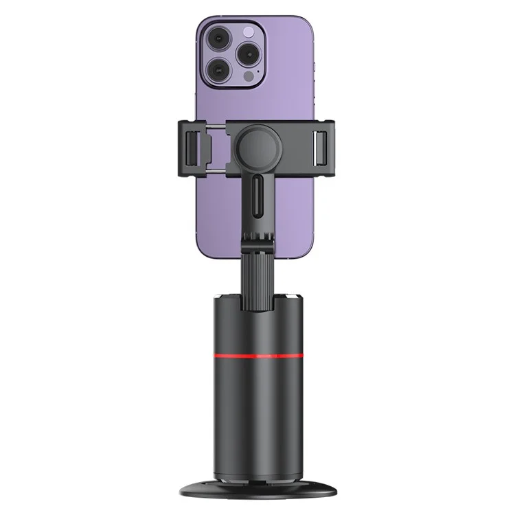 P02 Bureau Direct Streaming Gimbal Caméra Panoramique Suivre Trépied 360 degrés Reconnaissance Faciale IA Stabilisateur