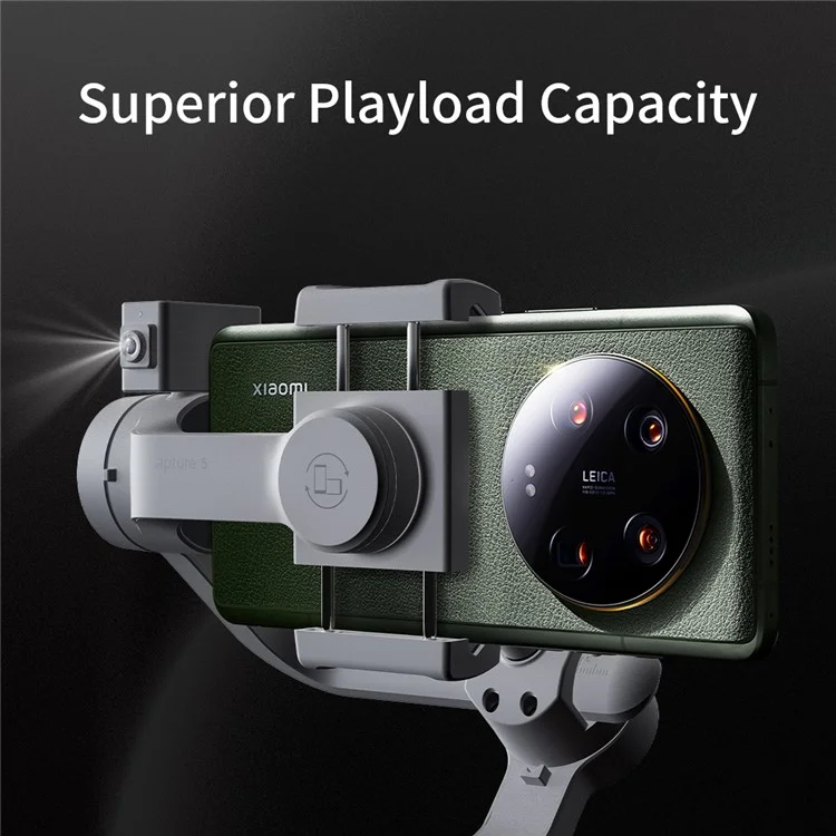 XIAOMIYOUPIN FUNSNAP Capture 5 AI Tracking Smartphone Gimbal Handheld Stabilizer