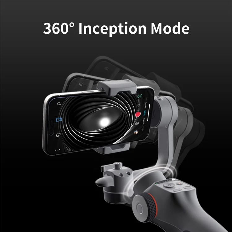 XIAOMIYOUPIN FUNSNAP Capture 5 AI Tracking Smartphone Gimbal Handheld Stabilizer