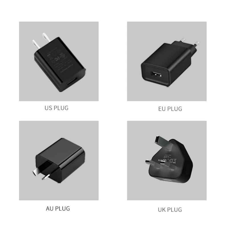 5-tums LCD-display i akryl, videobildramar horisontell vertikal digital bildspel för hem, kontor med 1 GB internminne / Type-C-kabel - EU-uttag