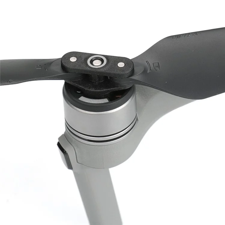 2 Pares 7238F Baja Hélice De Ruido Cuchillas Plegables Para DJI MAVIC AIR 2 - Plata