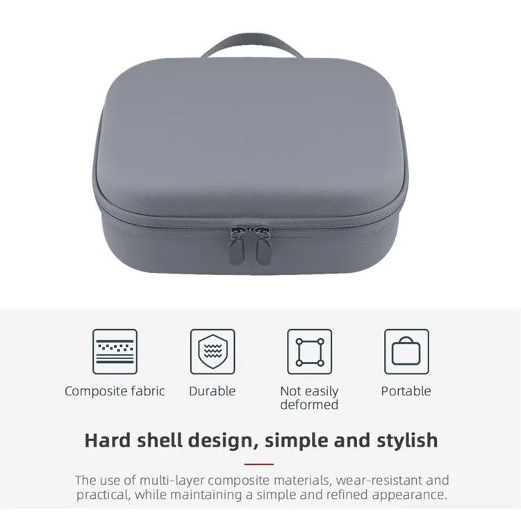 HSP7296 2-in-1 Portable Hard Shell Carrying Case Storage Bag for DJI Mavic Mini Drone
