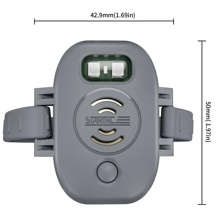 Sistema de Alarme Universal de Drone STARTRC 1139167 para a Série DJI Avata / Mavic / Air / Mini