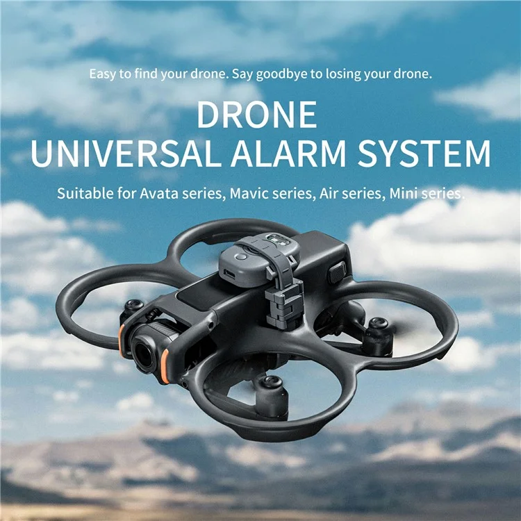 Sistema de Alarme Universal de Drone STARTRC 1139167 para a Série DJI Avata / Mavic / Air / Mini