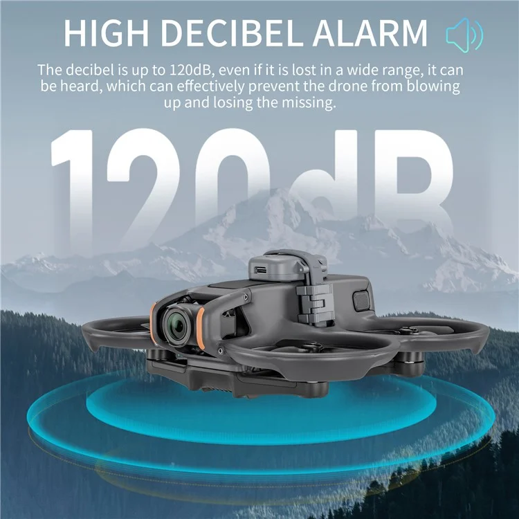 Sistema de Alarme Universal de Drone STARTRC 1139167 para a Série DJI Avata / Mavic / Air / Mini