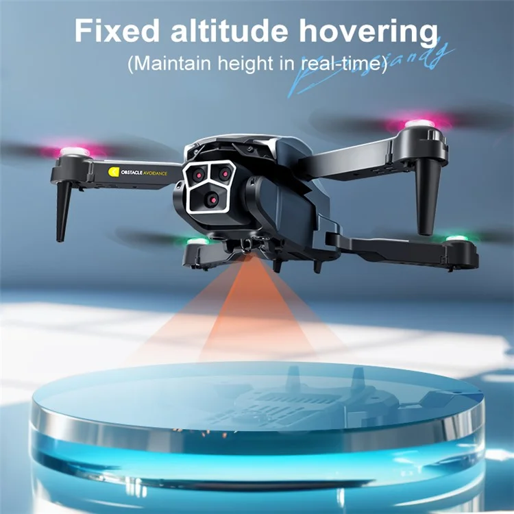 LU600 Four-Sided Obstacle Avoidance Folding Aircraft High Definition RC Drone, with 1 Battery