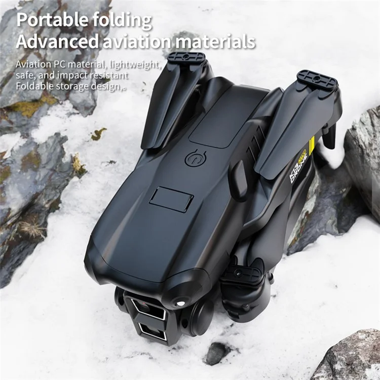 XKJ K13 Max Altitude Hold RC Drone HD Aerial Photography Foldable Quadcopter, Dual Lens / 1 Battery - Black

Квадрокоптер XKJ K13 с удержанием максимальной высоты, HD-аэрофотосъемкой, складной конструкцией, двойной линзой / 1 батарея - черный