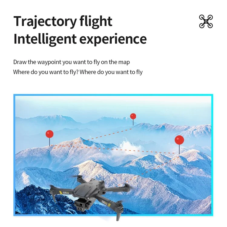 XKJ K13 Max Altitude Hold RC Drone HD Aerial Photography Foldable Quadcopter, Dual Lens / 1 Battery - Black

Квадрокоптер XKJ K13 с удержанием максимальной высоты, HD-аэрофотосъемкой, складной конструкцией, двойной линзой / 1 батарея - черный