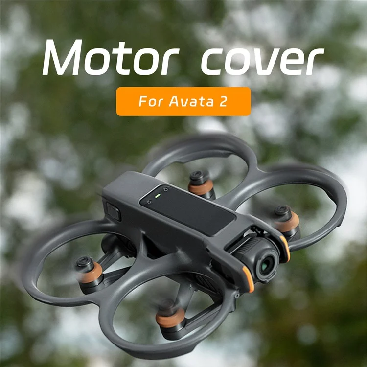 STARTRC 1143003 8Pcs for DJI Avata 2 Motor Cover ABS+PC Motor Protective Ring RC Drone Accessories