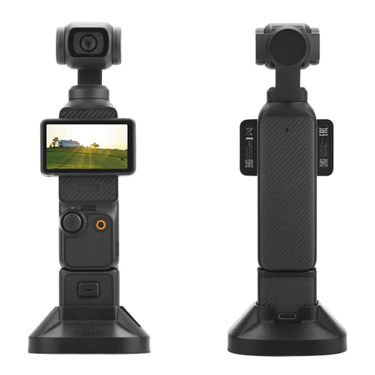 BRDRC Desktop-Stativhalterung für DJI Osmo Pocket 3 Stabiler Halter für Live-Streaming