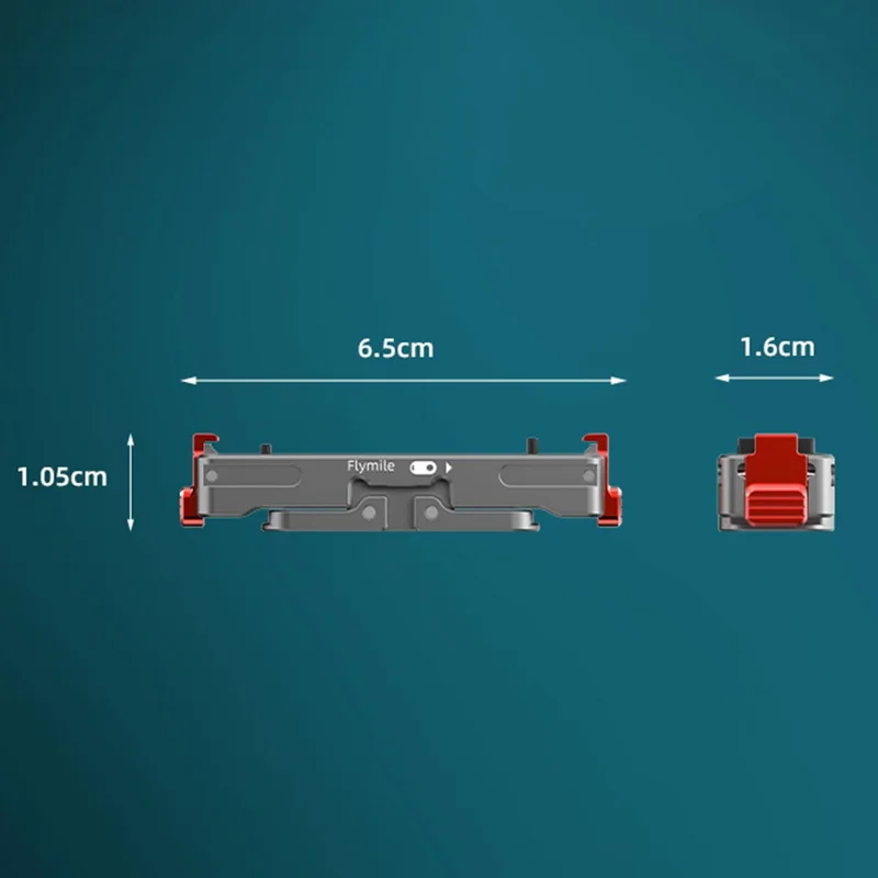 FLYMILE Camera Mount Adapter for Insta360 GO3 / GO3S Magnetic Quick Release Bracket Camera Accessories