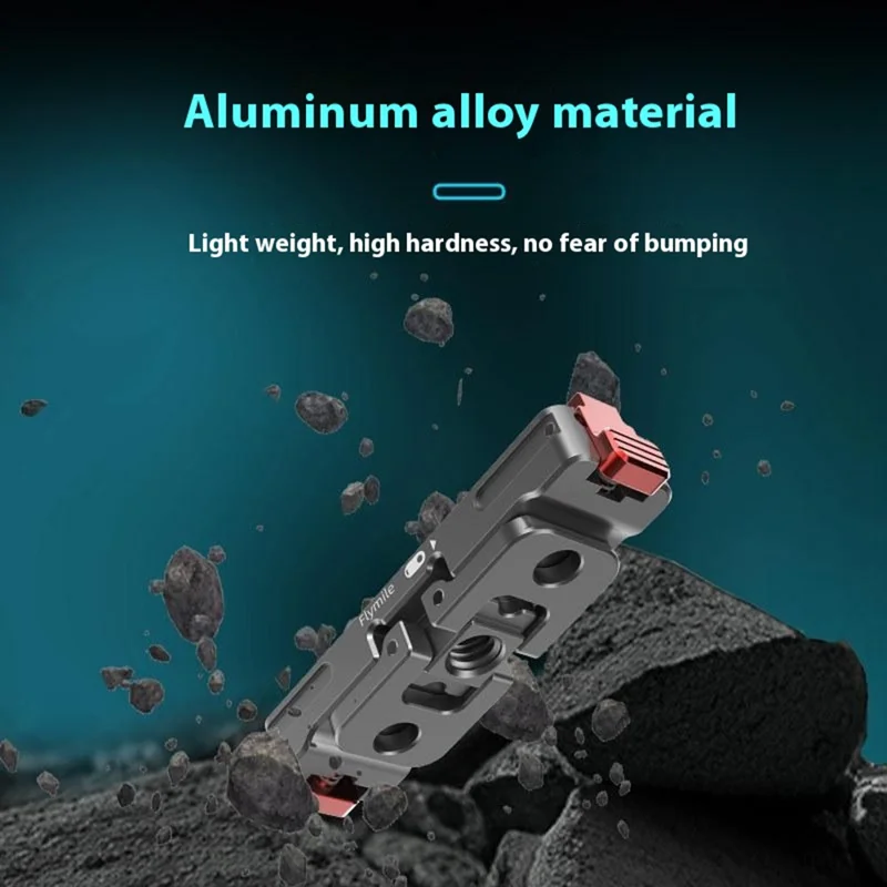 FLYMILE Camera Mount Adapter for Insta360 GO3 / GO3S Magnetic Quick Release Bracket Camera Accessories