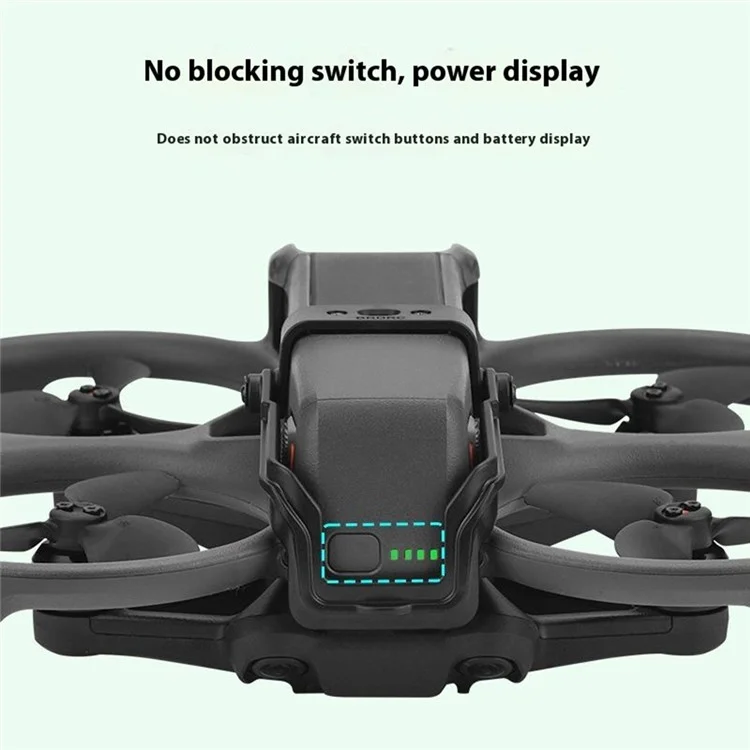 BRDRC For DJI Avata 2 Drone Battery Fixing ABS Buckle Anti-Loose Fixer