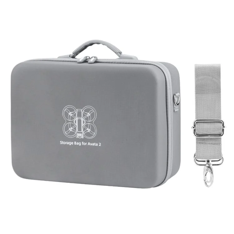 BRDRC для аксессуаров DJI Avata 2 Drone Carrying Case PU Leather Handbag Crossbody Bag