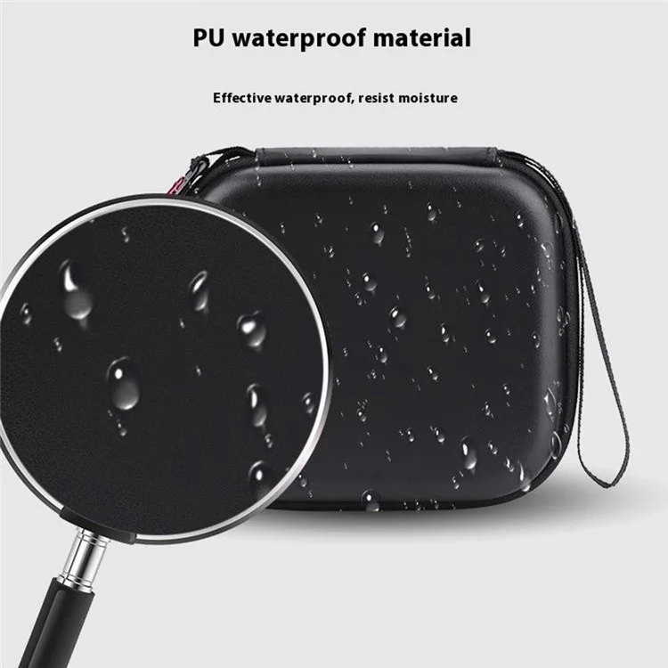 FLYMILE Para Insta360 GO 3S / GO 3 Estuche de almacenamiento y bolsa de transporte para cámara y accesorios - Material de PU