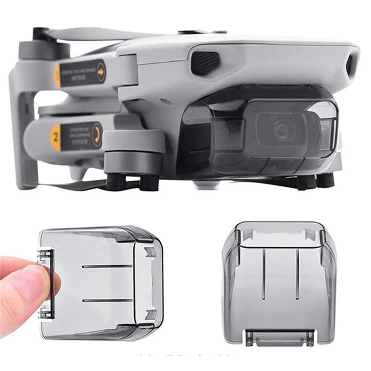 BRDRC For DJI Mini 4K / Mini SE / Mini 2 Drone Gimbal Protective Cap PC Anti-Dust Lens Cover