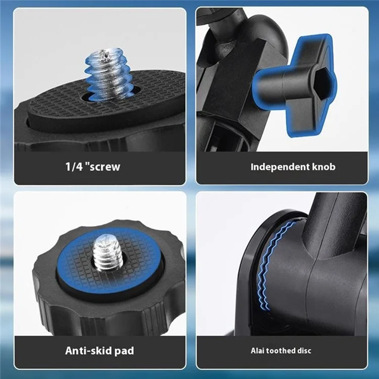 BRDRC Para DJI Osmo Pocket 3 Suction Cup Mount Holder Car Sport Camera Bracket