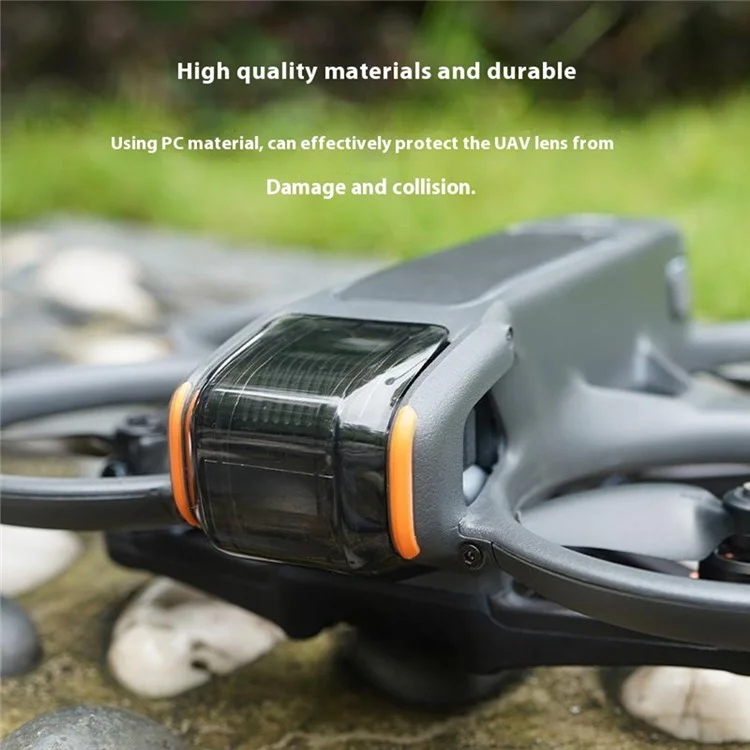 BRDRC For DJI Avata 2 Plastic Camera Lens Cap Guard Drone Gimbal Protector Case