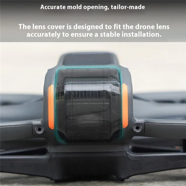 BRDRC For DJI Avata 2 Plastic Camera Lens Cap Guard Drone Gimbal Protector Case