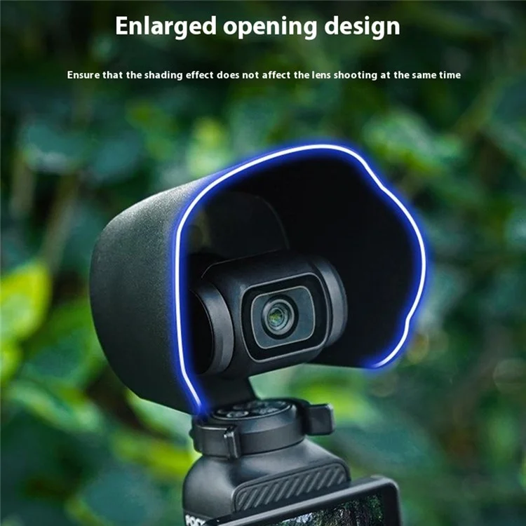 BRDRC для DJI Osmo Pocket 3 Lens Hood Anti-Glare Protection Sunshade Gimbal Camera Accessories