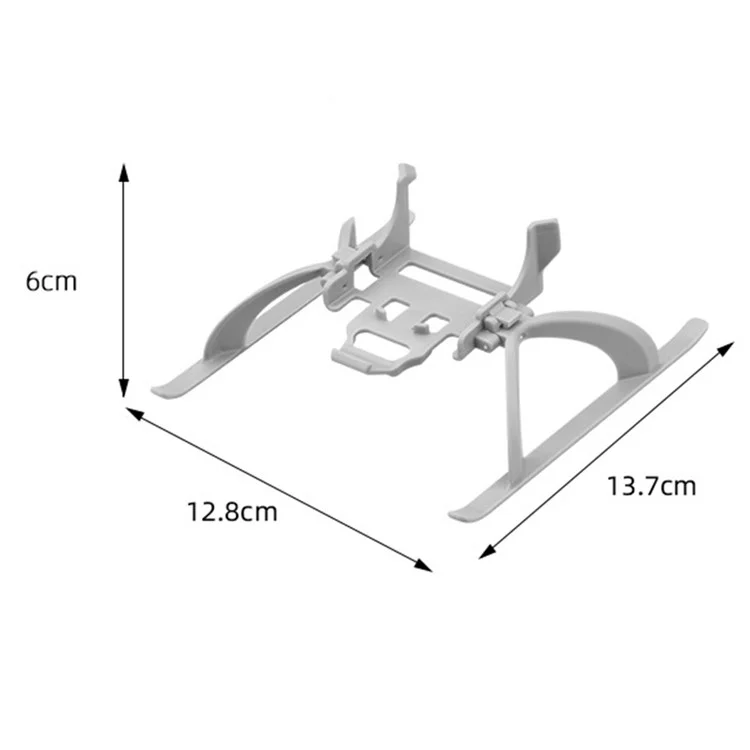 BRDRC For DJI Mini 3 / Mini 3 Pro Landing Gear Foldable Leg ABS Drone Accessories