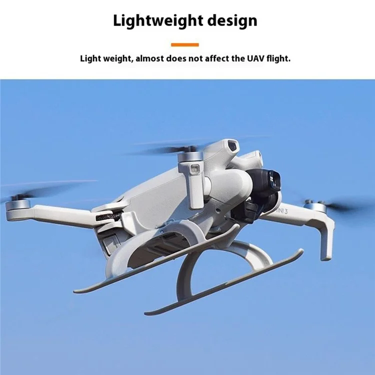 BRDRC For DJI Mini 3 / Mini 3 Pro Landing Gear Foldable Leg ABS Drone Accessories