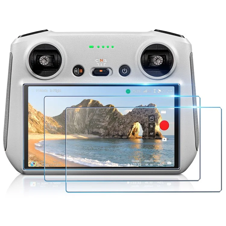 STARTRC 1139983 Для DJI RC 2 / Пульт дистанционного управления RC с экраном HD Закалённое стекло экрана Плёнка + Пыль Удаление Инструмент для установки